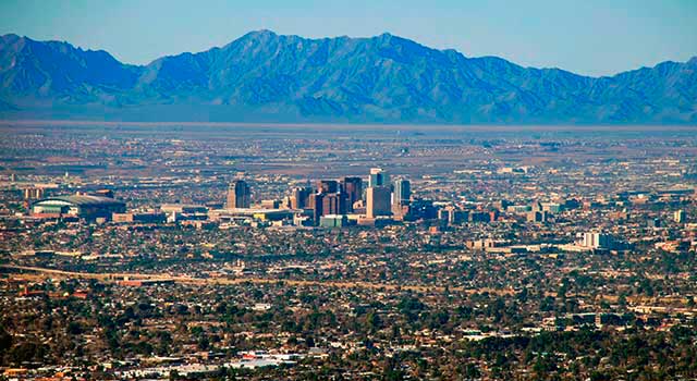 Terminal 4, Barry M. Goldwater Terminal, is the busiest terminal at Phoenix Airport.